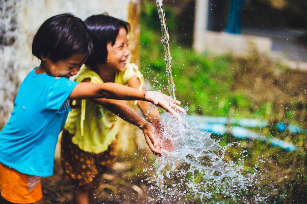 children playing