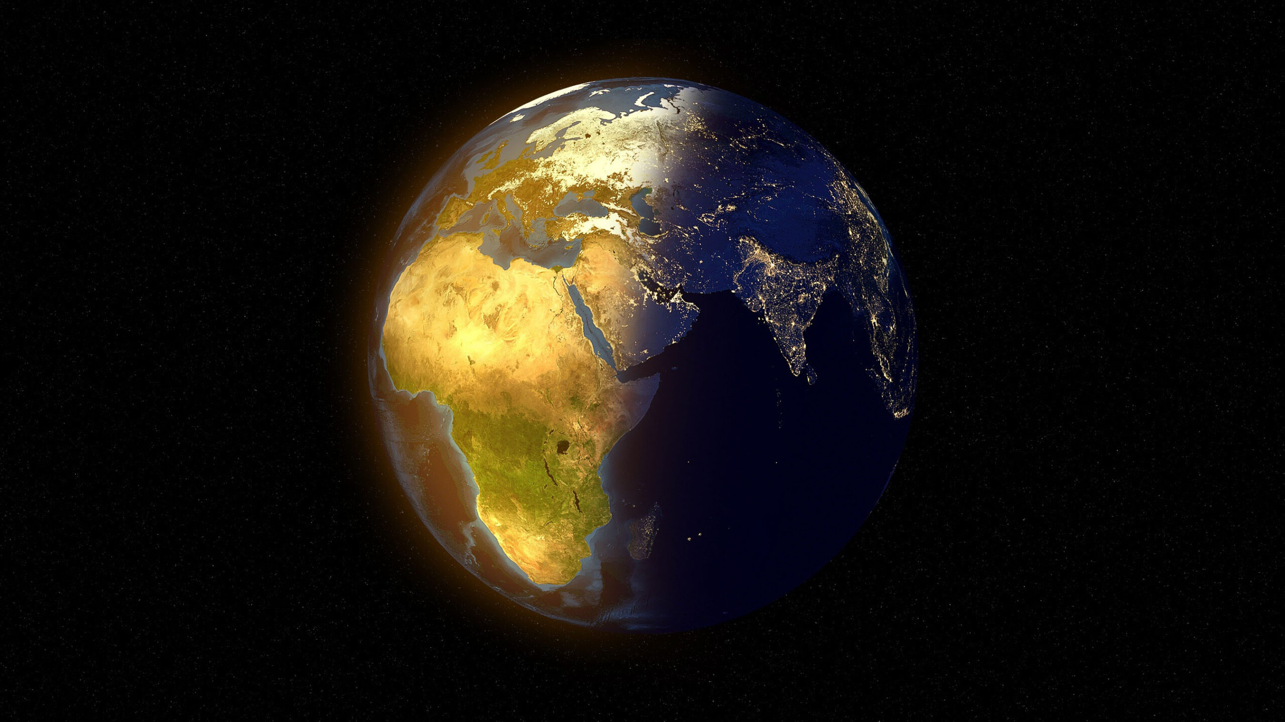picture of the earth in space